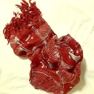 Bright Tye and dye scarf